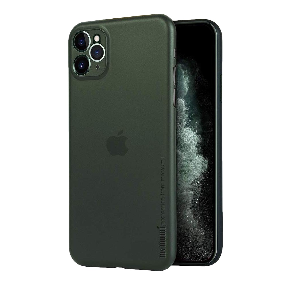 Накладка пластиковая Memumi iPhone 11 Pro Max зеленая 0.3mm | Запчасти
